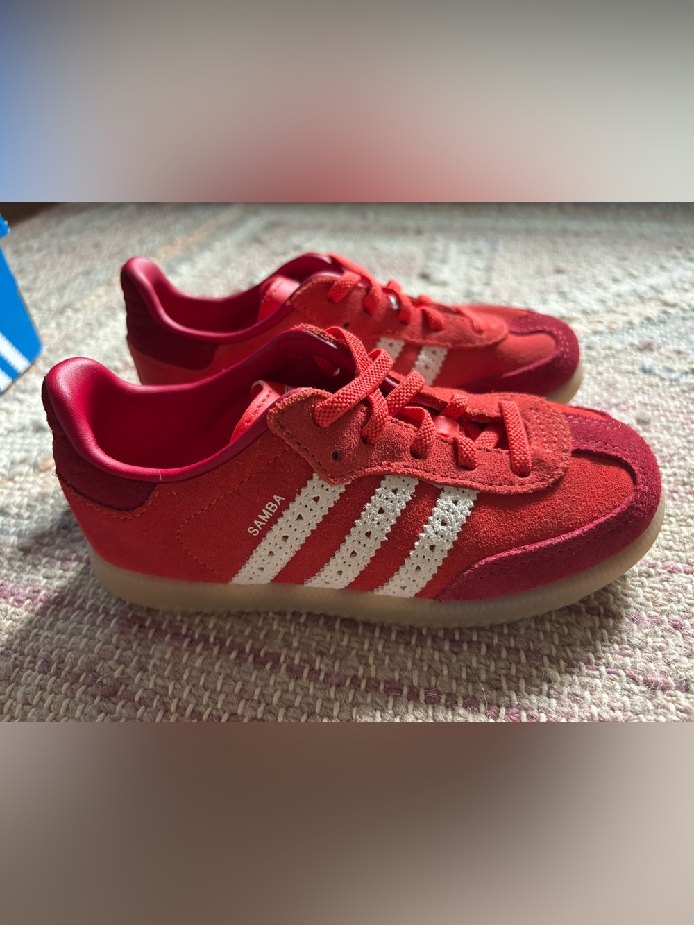 Adidas toddler girl Samba shoes